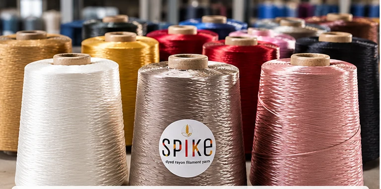 Bobines de fil viscose rayon